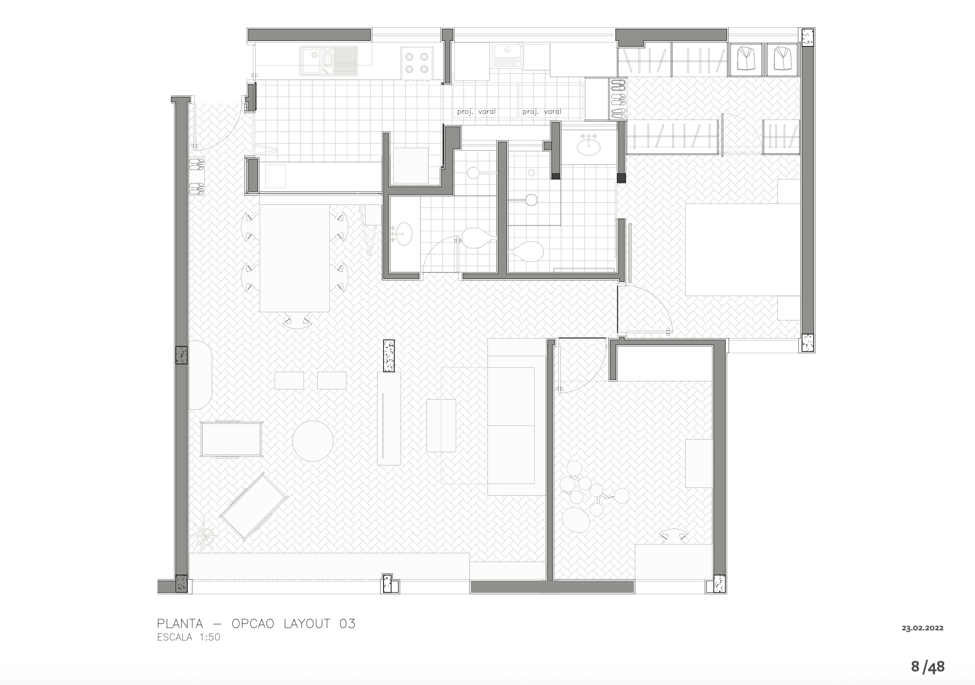 Architectural spatial study